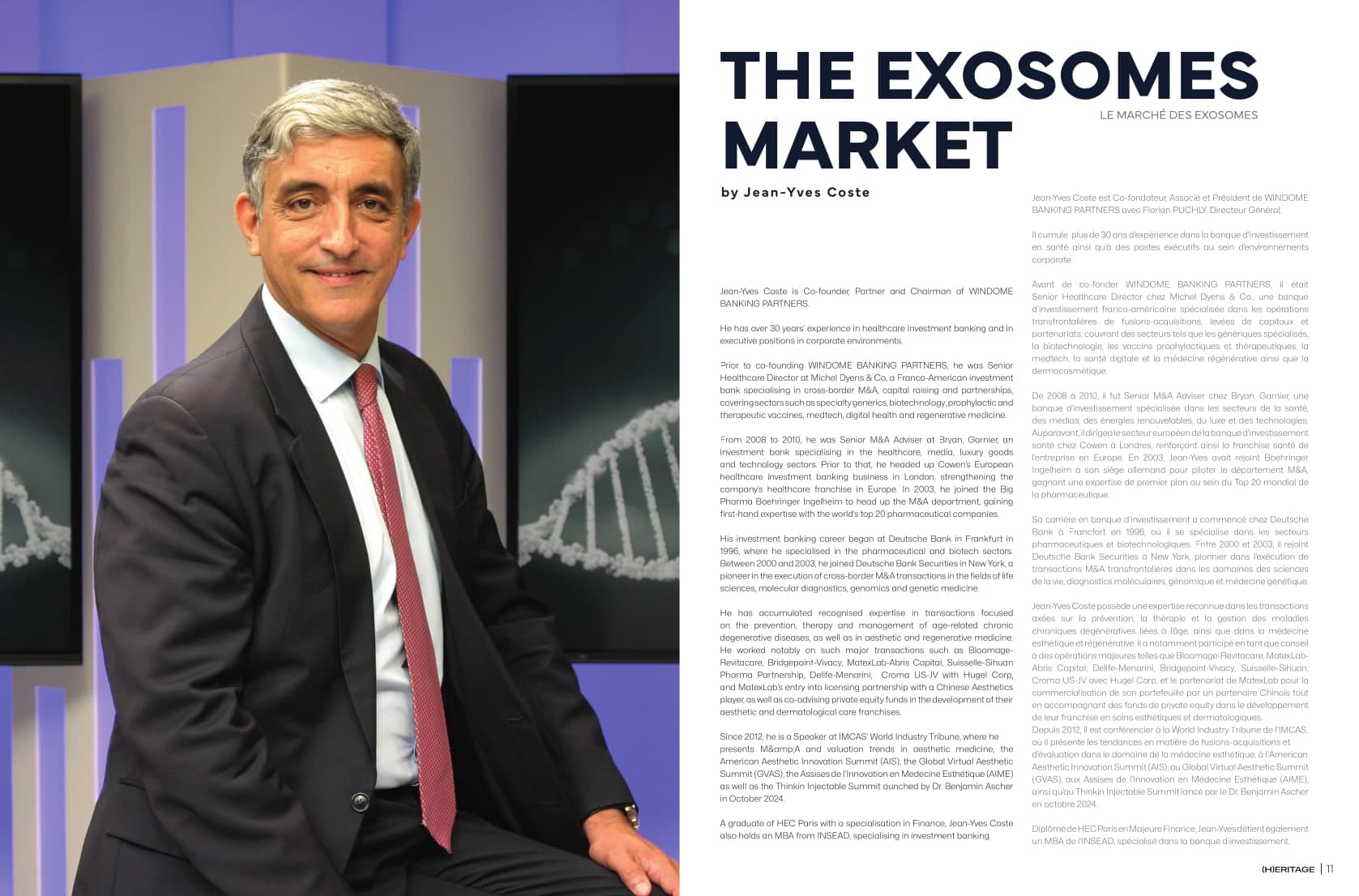 Jean-Yves Coste - (H)ERITAGE Magazine