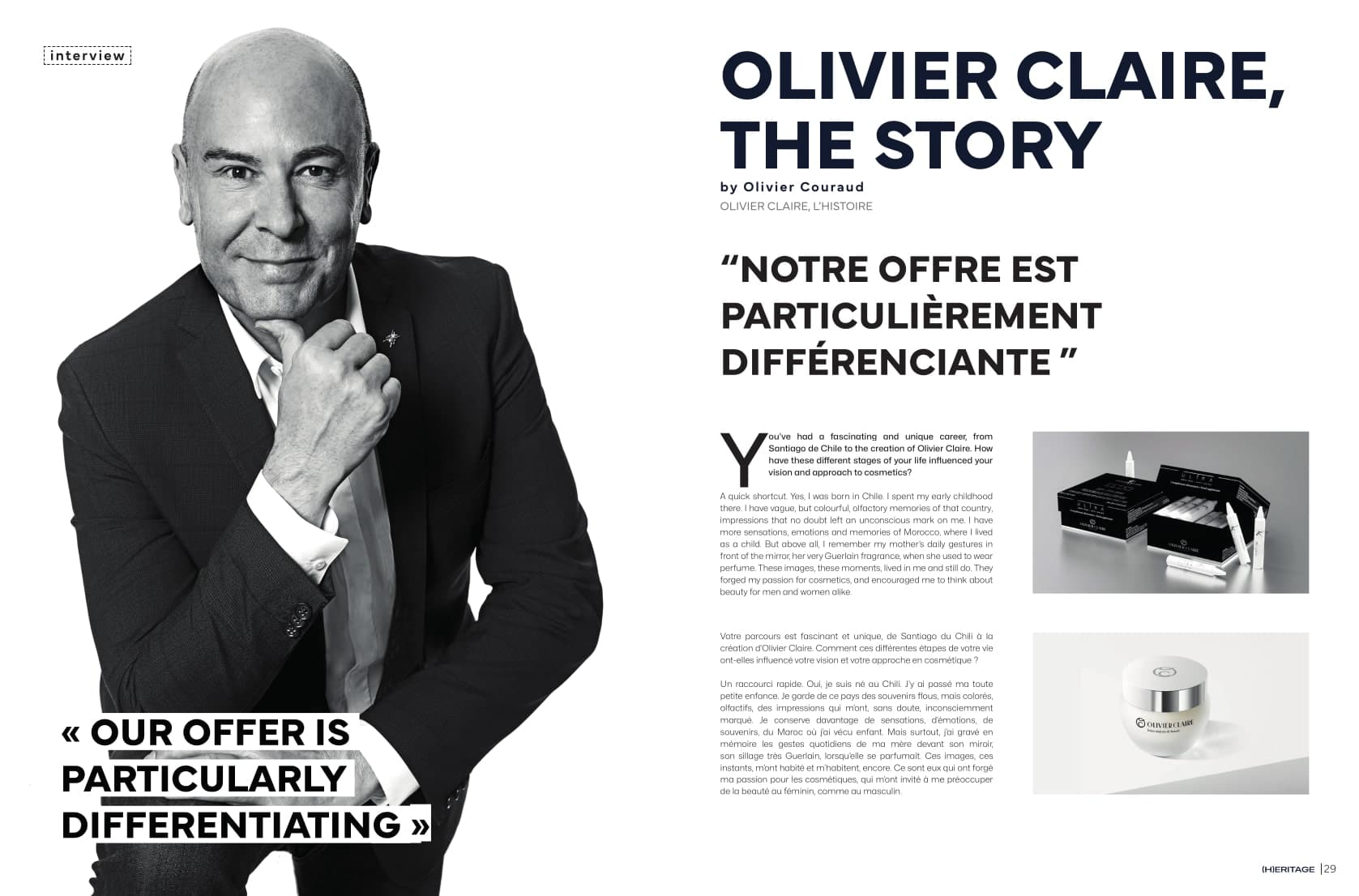 Olivier Claire - (H)ERITAGE Magazine