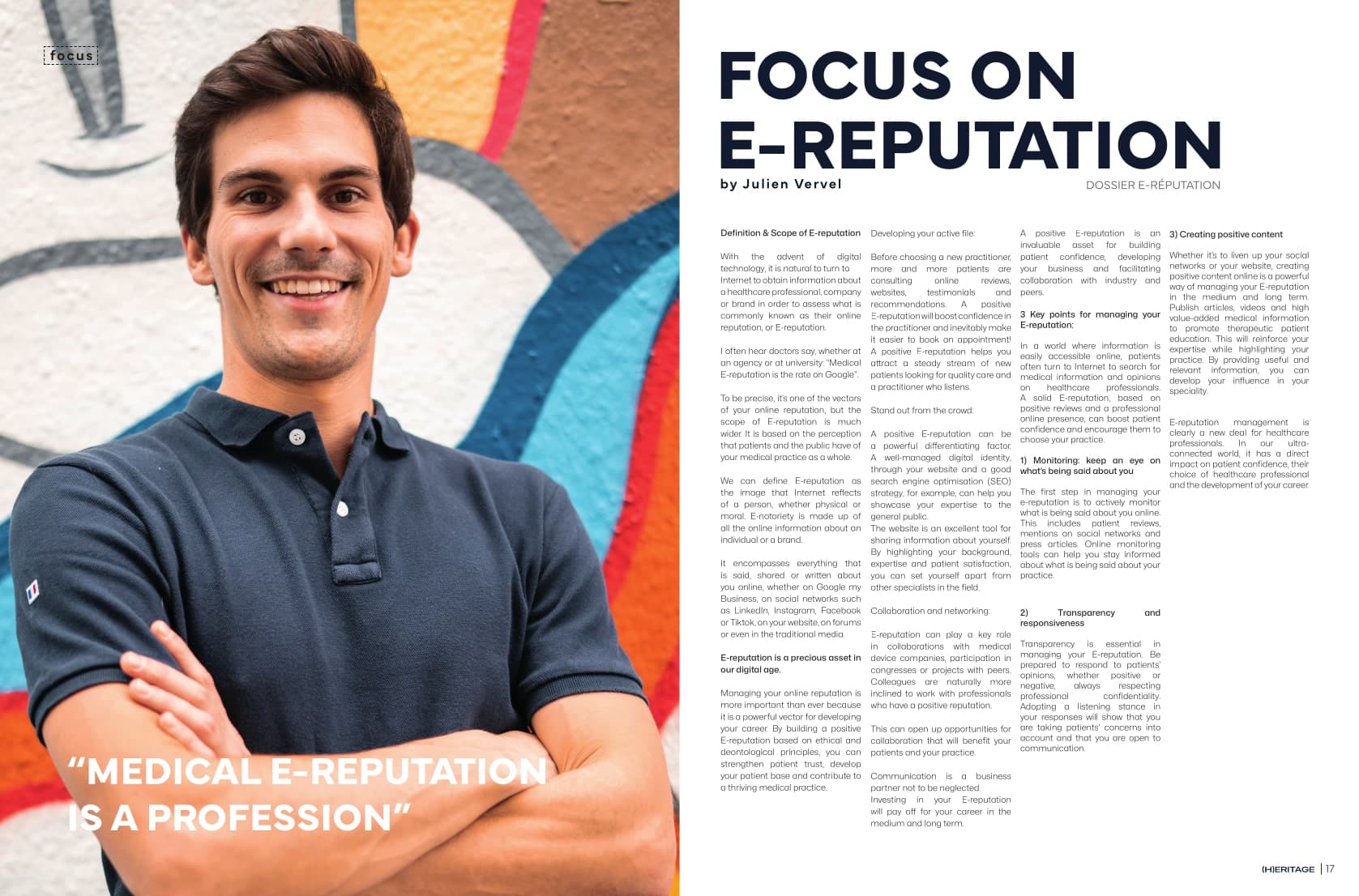 Julien Vervel - (H)ERITAGE Magazine